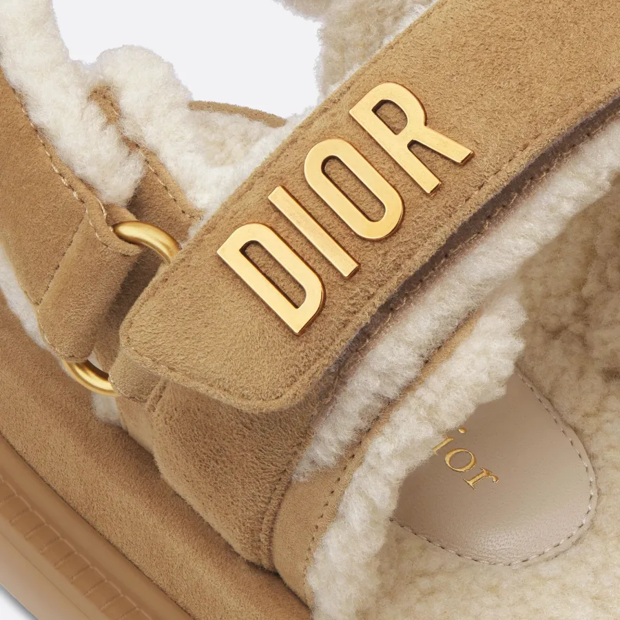 Dior brown add pile Sandal