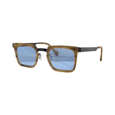 Valentino square frame glasses grey brown/leopard blue/green black/brown black/leopard red/orange black/blue brown color Size 48口25-148