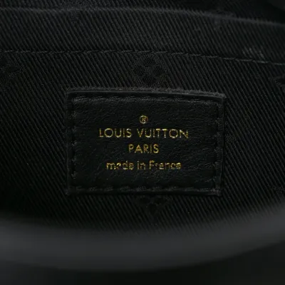 Louis Vuitton Bubblegram Over The Moon PM Black Calfskin Leather Gold Hardware