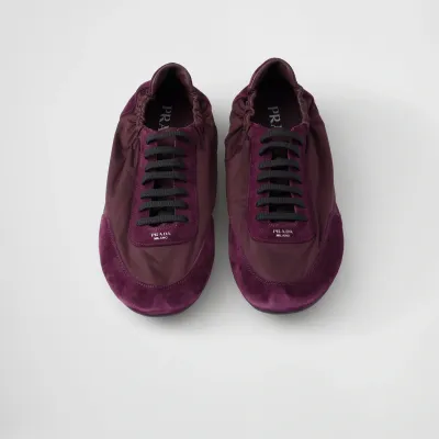 PRADA Deep red sneakers