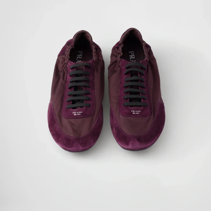 PRADA Deep red sneakers