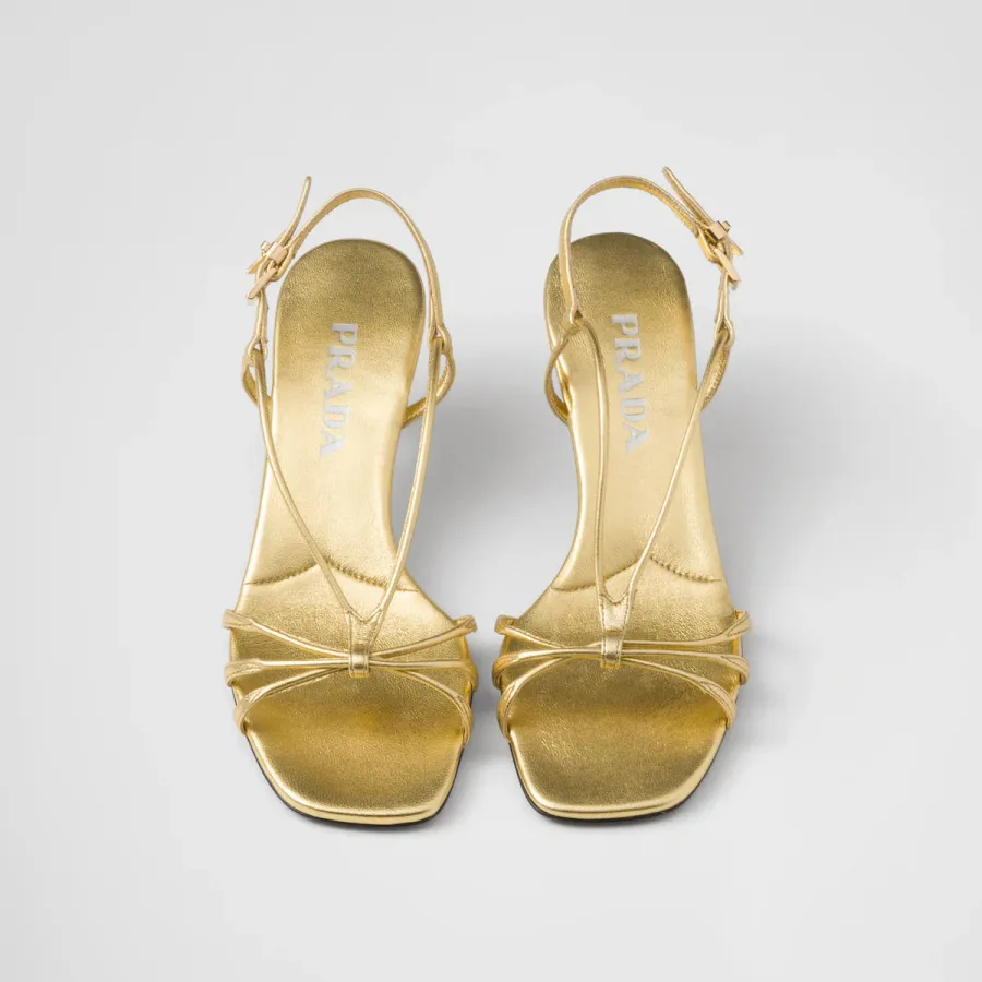 PRADA Nappa leather high-heeled sandals