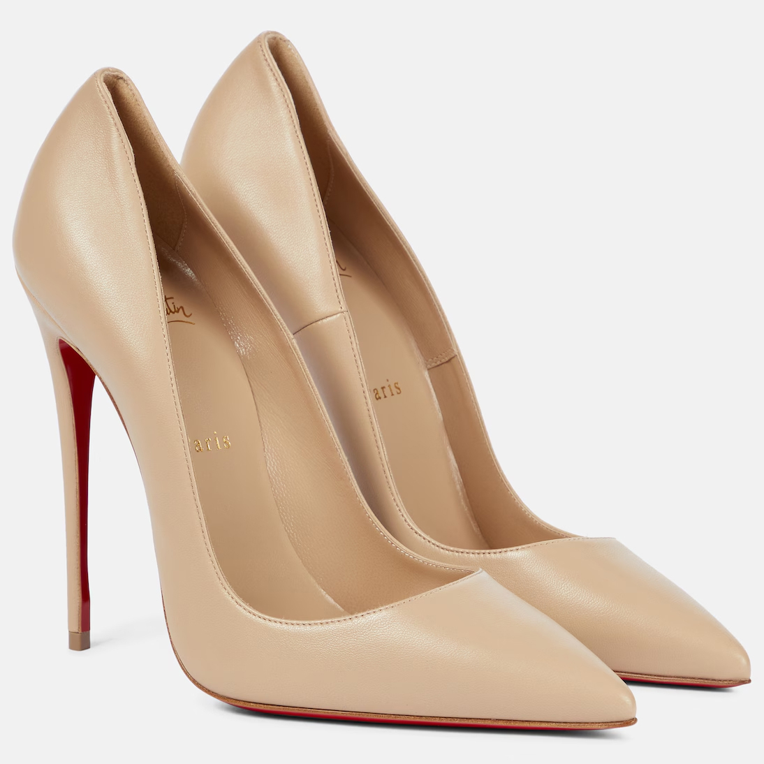 Christian Louboutin Salto Anabela Nude (10cm)
