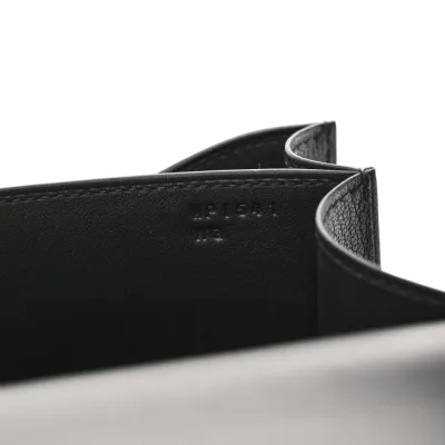 Hermès Constance 18 Black Chèvre Mysore Leather Rose Gold Hardware