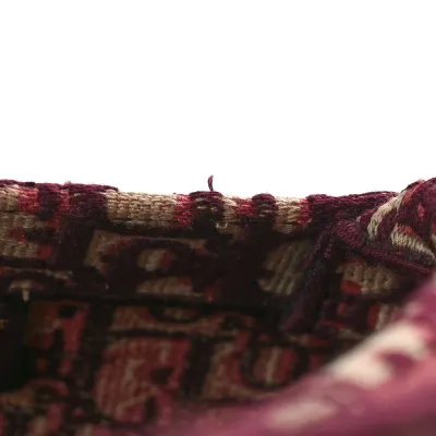 Dior Large Book Tote Burgundy Multicolor Oblique Canvas