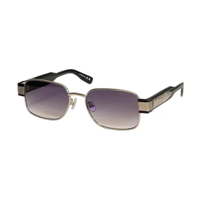 DIOR square frame glasses black silver/black purple/black gold/brown gold/orange gold/gradient color of black to orange Size 54口17-145