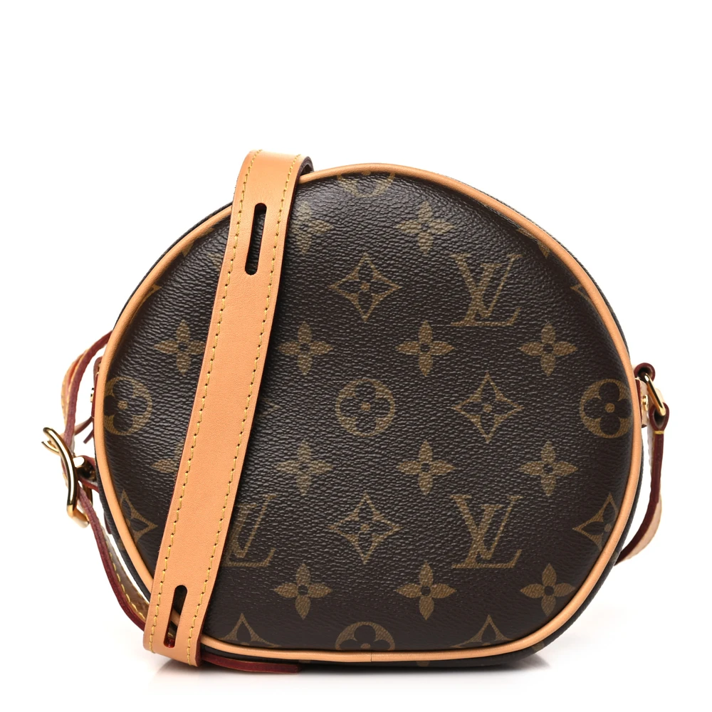 Louis Vuitton Boîte Chapeau Souple PM Monogram Canvas Hardware Dourado