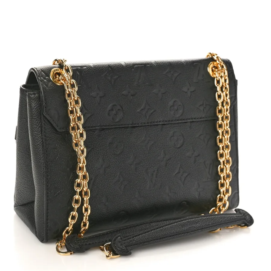 Louis Vuitton Vavin PM Black Empreinte Leather Brass Hardware