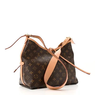 Louis Vuitton CarryAll PM Monogram Canvas Gold Hardware