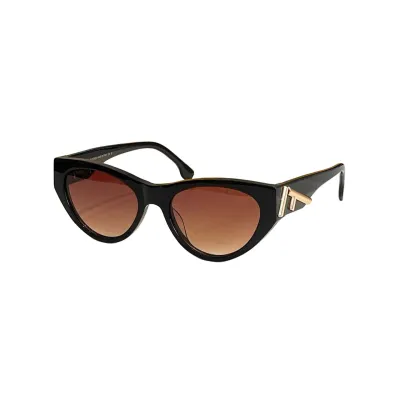 Fendi Cat Eye glasses silver/gold/black silver/black gold/leopard/brown leopard/rust/eggplant color Size 55口19-140