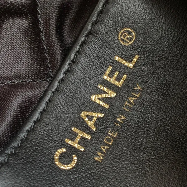 Chanel 22bags Gold Woven Cowhide Shoulder Bags - Image 7