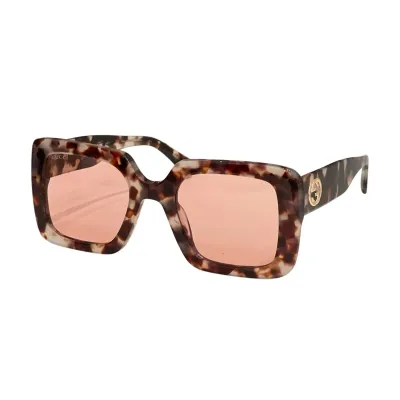 Gucci square frame glasses green/green black/tawny/black/eggplant black/leopard coral/leopard brown color Size 53口24-145