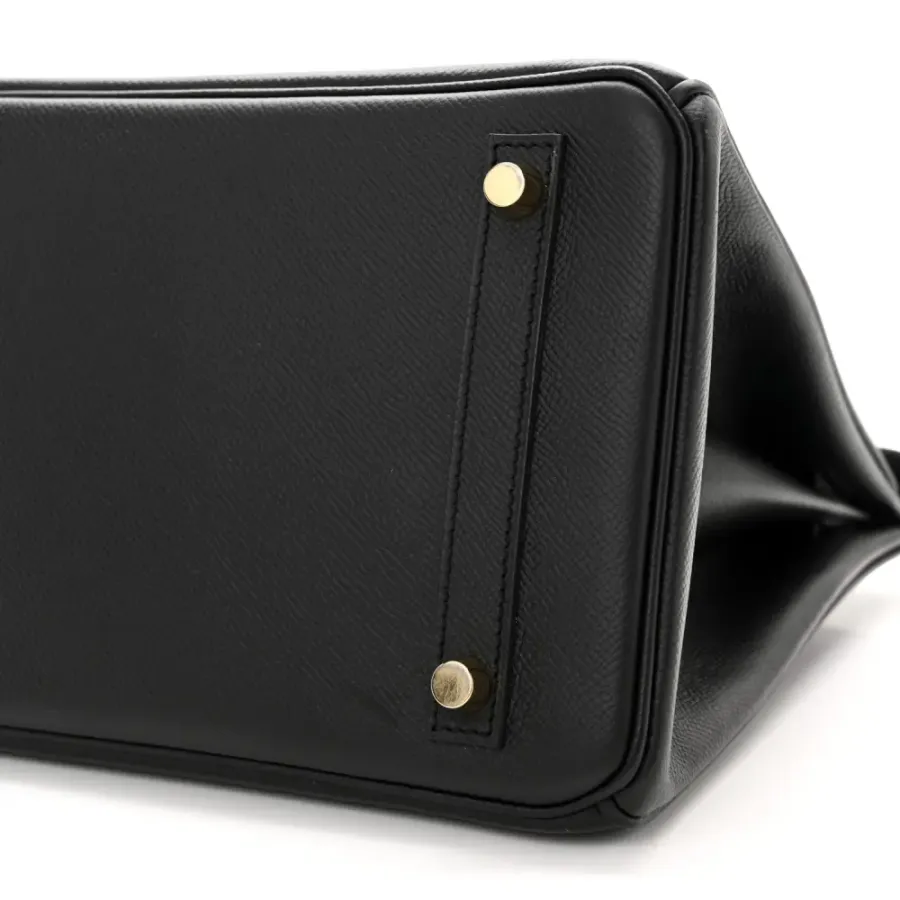 Hermès Birkin 30 Black Epsom Leather Gold Hardware