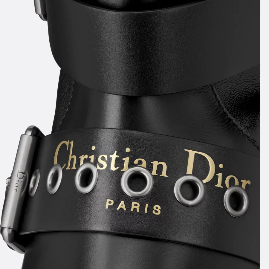Dior black long boots