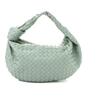 Bottega Veneta Small Intrecciato Jodie New Sauge Nappa Leather
