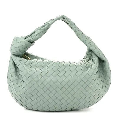 Bottega Veneta Small Intrecciato Jodie New Sauge Nappa Leather