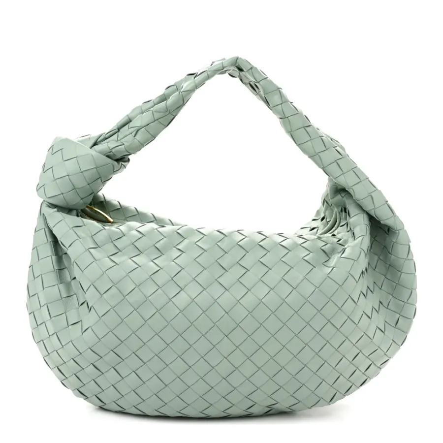 Bottega Veneta Small Intrecciato Jodie New Sauge Nappa Leather