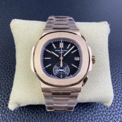PATEK PHILIPPE VINTAGE-NAUTILUS-ref.5980-1R-001（black）- 40.5mm