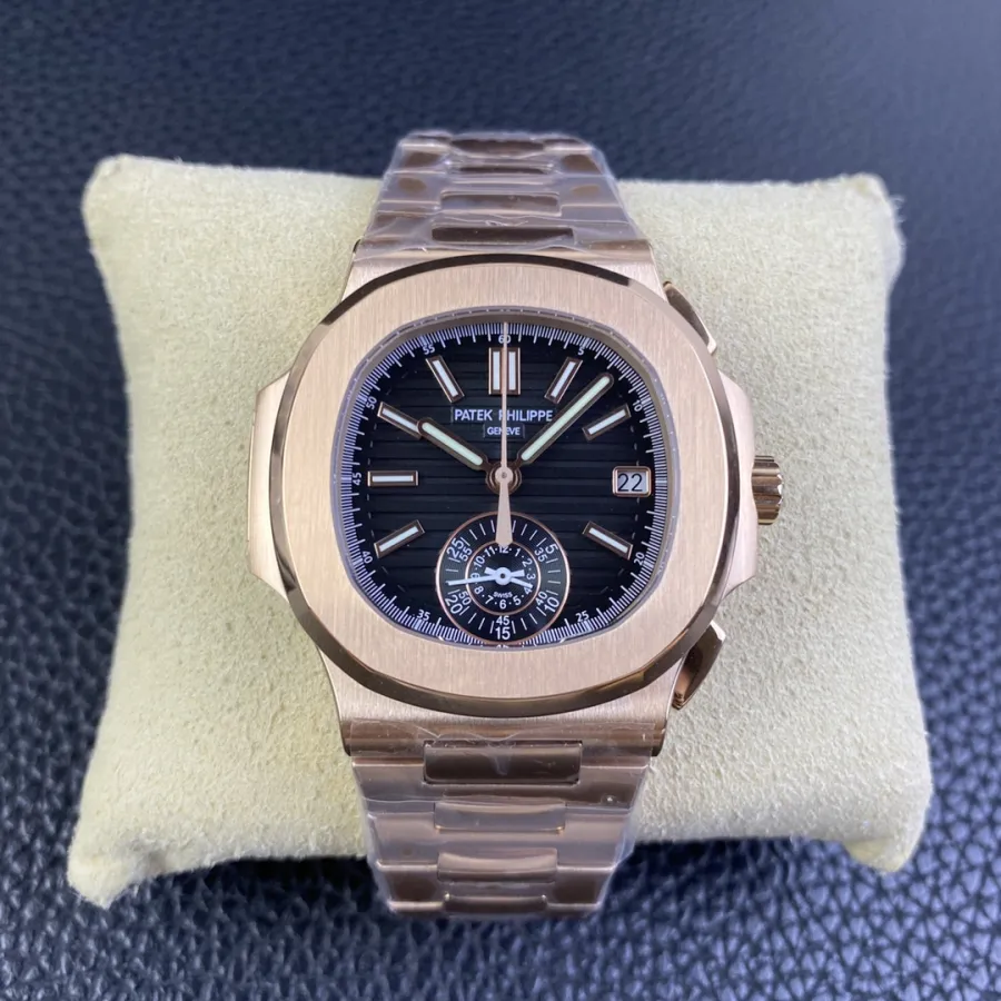 PATEK PHILIPPE VINTAGE-NAUTILUS-ref.5980-1R-001（black）- 40.5mm