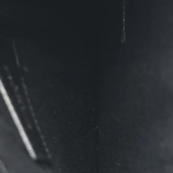 Saint Laurent Small Uptown Pouch Black Embossed Monogram Calfskin & Crocodile Leather Silver Hardware - Image 6