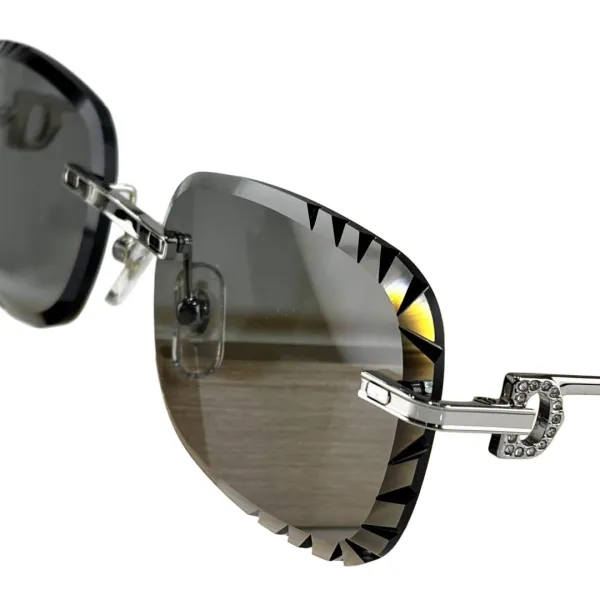 Cartier glasses black/grey/cedar/tawny/green color Size 59口18-145 - Image 2