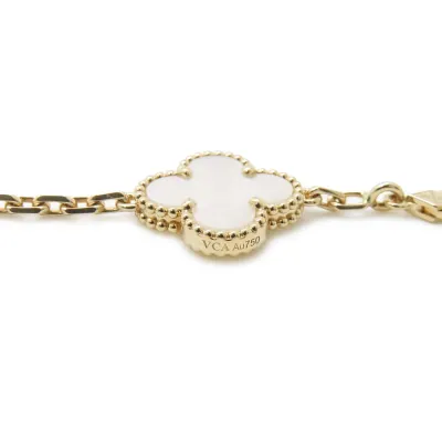 Van Cleef & Arpels Vintage Alhambra Necklace 10 Motifs