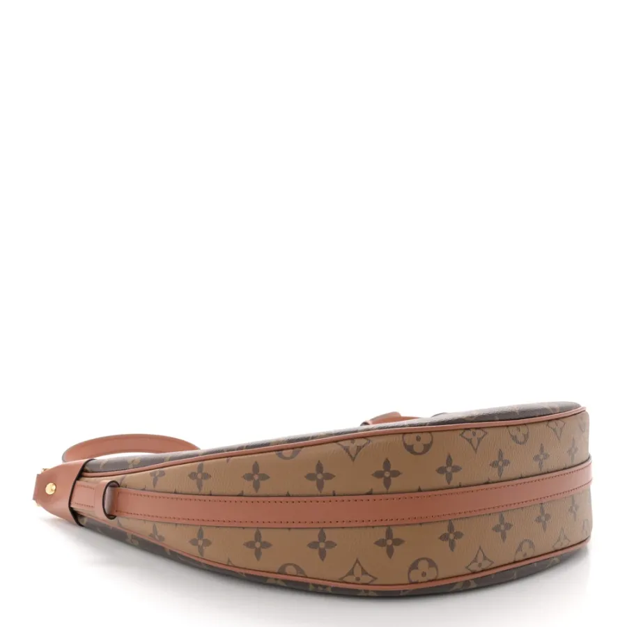 Louis Vuitton Loop Hobo Reverse Monogram Canvas Gold Hardware