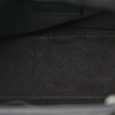 Dior Medium Lady Dior Black Ultra Matte Cannage Calfskin Leather Matte Black Hardware