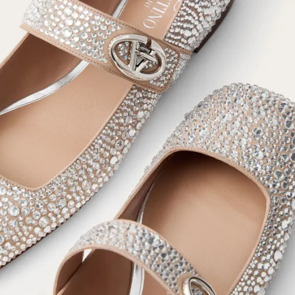 VALENTINO  Patent leather Mary Jane ballet shoes - Image 4