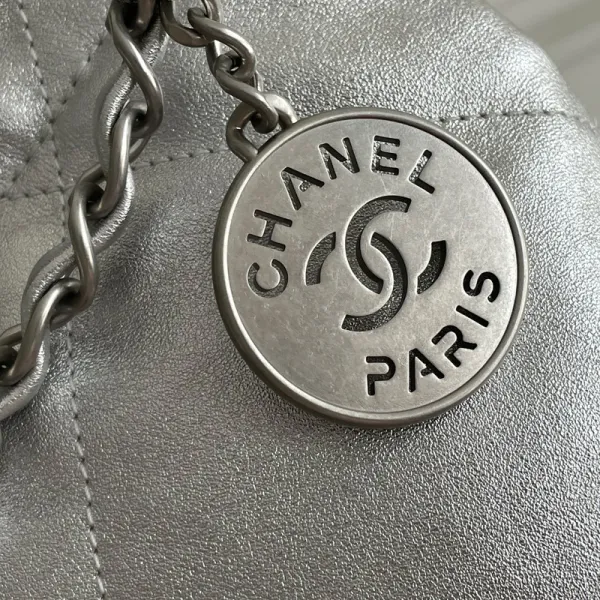 Chanel 22bags Silver / Grey Shoulder Bags - Image 7