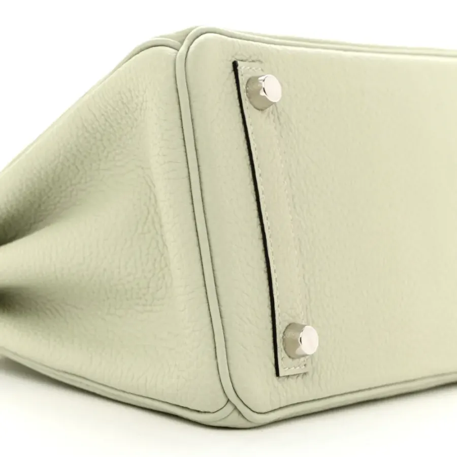 Hermès Birkin 25 Gris Neve Togo Leather Palladium Hardware