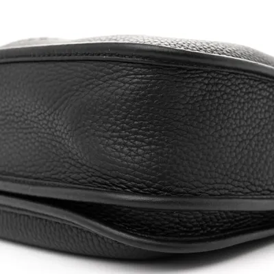 Hermès Evelyne III PM Black Taurillon Clemence Leather Palladium Silver Hardware