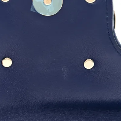 Valentino Garavani Small VLogo Locò Shoulder Bag White/Worker Toile Iconographe Cotton Silver Hardware