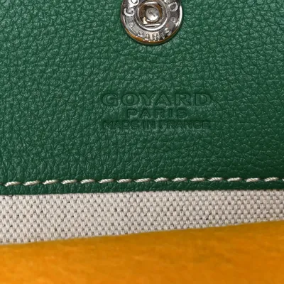 Goyard Saint Louis Tote PM Green Goyardine Canvas