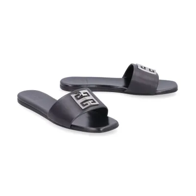GIVENCHY Givenchy logo sandals slippers