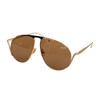 Loewe Pilot glasses green/rust/black silver/black gold/silver/silver gold/pink/brown color Size 58口13-140