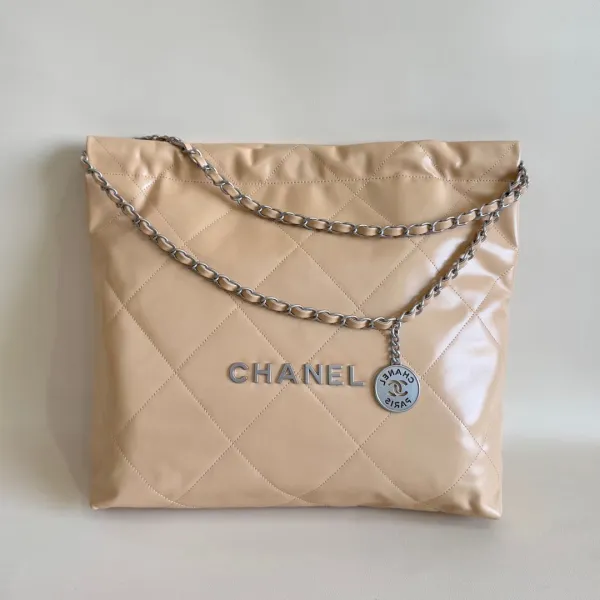 Chanel 22bags Brown Earth Color / Apricot Color Shoulder Bags - Image 10
