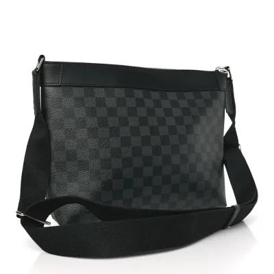 Louis Vuitton Mick PM Damier Graphite Canvas Silver Hardware