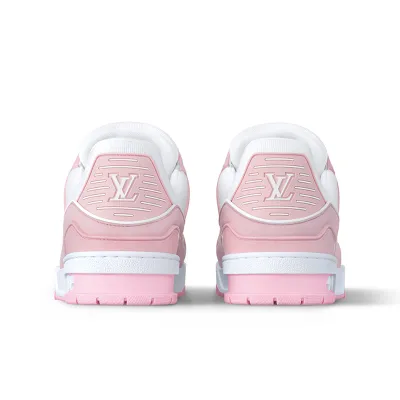 Louis Vuitton White with Pink Sneakers