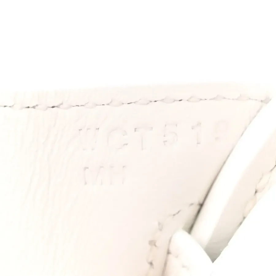 Hermès Birkin 25 New White Swift Leather Palladium Hardware