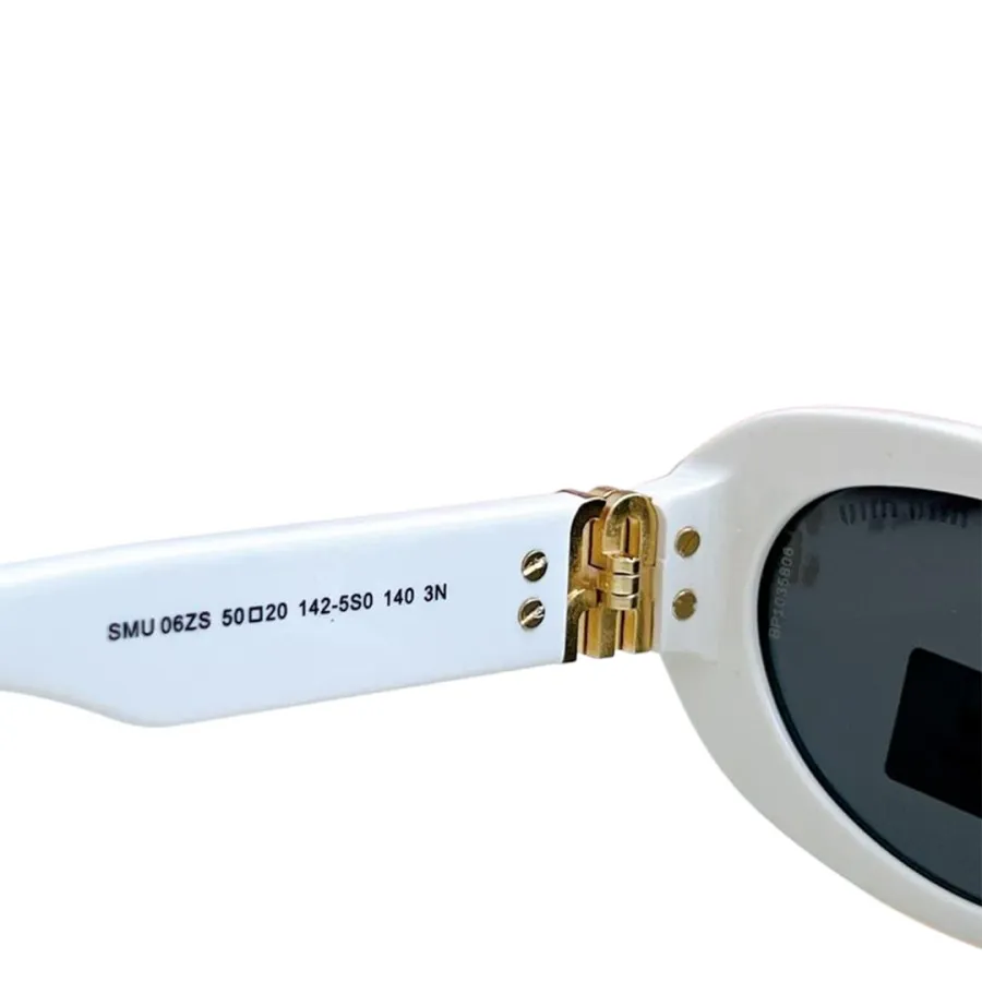 Miu Miu Oval glasses white/apricot/tawny/pink/black/leopard color Size 50口20-140