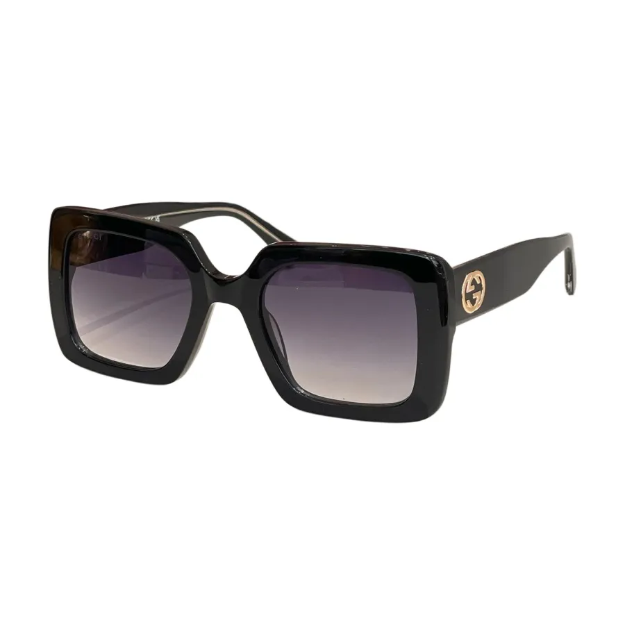 Gucci square frame glasses green/green black/tawny/black/eggplant black/leopard coral/leopard brown color Size 53口24-145