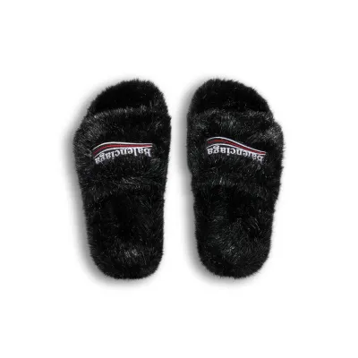 BALENCIAGA Women's sandals black slippers