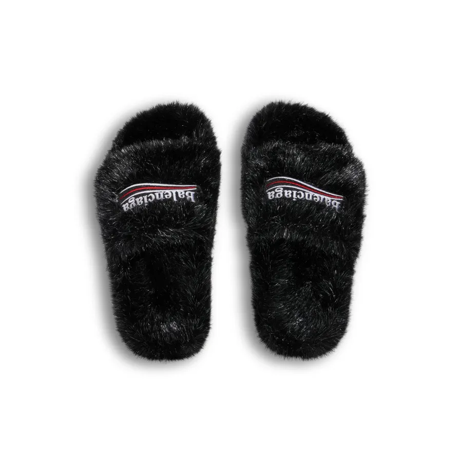 BALENCIAGA Women's sandals black slippers