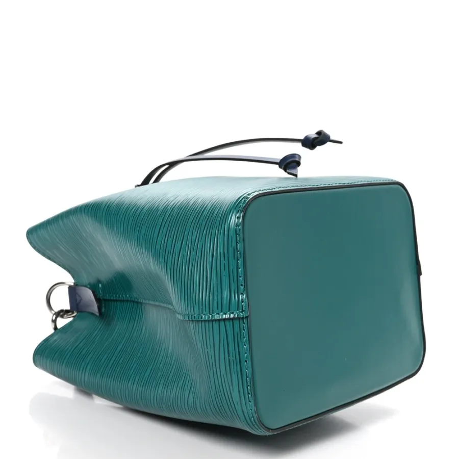 Louis Vuitton NeoNoe BB Emerald Green / Indigo Epi Leather Silver Hardware