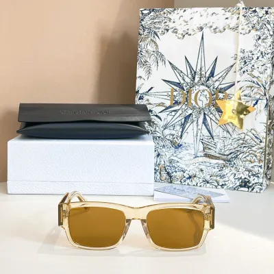 DIOR wrap glasses tawny/black blue/black sliver color Size 75BHY125