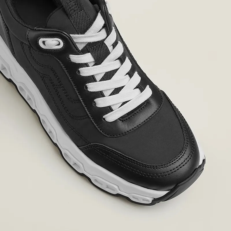 HERMES lmpulse Sneakers Black Sports Shoes