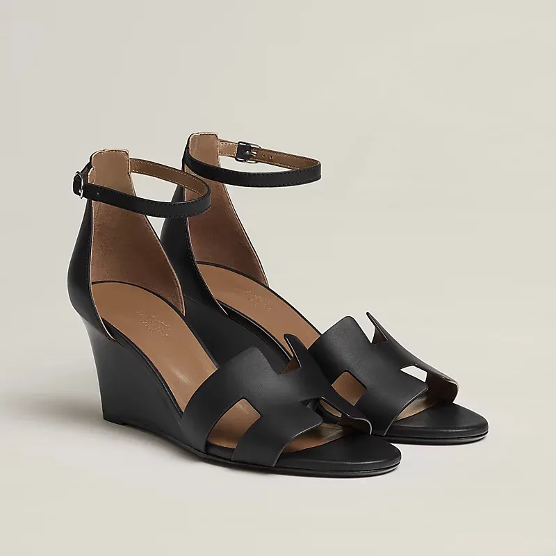 HERMES  Legend Black Sandal