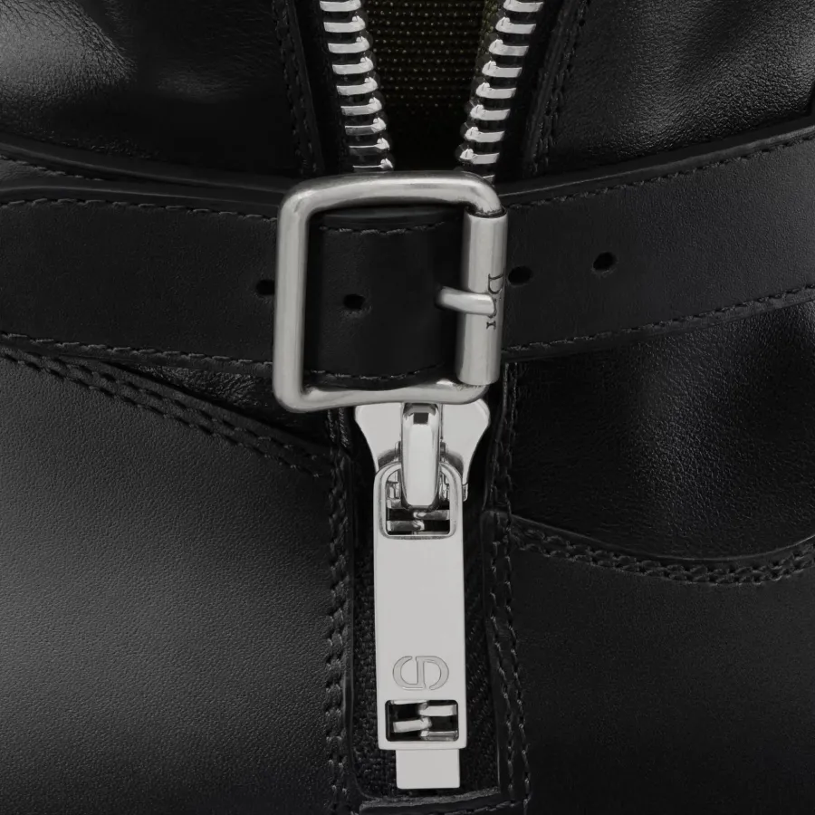 Dior black long boots