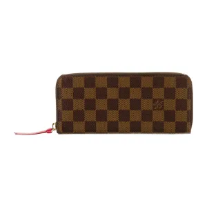 Louis Vuitton Small Victorine Wallet Damier Azur Coated Canvas Gold Hardware